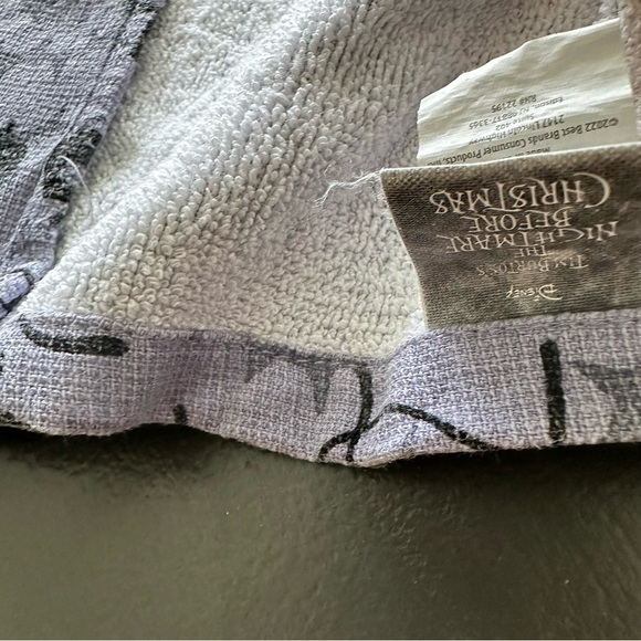 What A Wonderful Nightmare Hand Towels Set of 2 NBC Halloween Purple Disney Jack - Picture 9 of 9